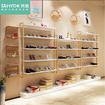 Shoe store shoe rack display rack free combination clothing store rack shop shoe shelf high-grade multi-layer wall rack