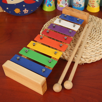 ORF early education musical instruments octonic percussion Wooden octonic piano Childrens hand percussion Baby percussion music toys