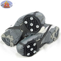Snow non-slip 5-tooth ice claw ice non-slip shoe cover simple nail claw outdoor travel ice grab equipment snow claw cover