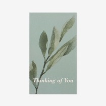 40 into Korean ins leaves thank thank macaron box cake box baking bag decorative sealing sticker