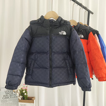 2021 Winter new childrens down clothes boy CUHK girl girl baby girl short jacket thickened bread surges