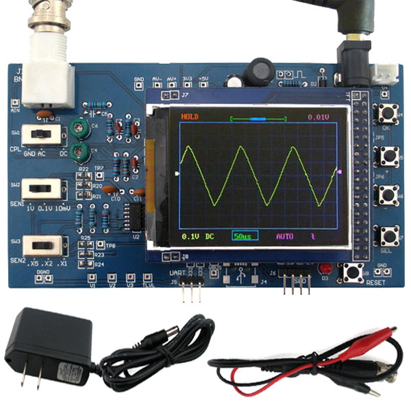 Digital Oscilloscope Set DIY Oscilloscope Electronic Manufacturing Set Component DSO138 Oscilloscope Component
