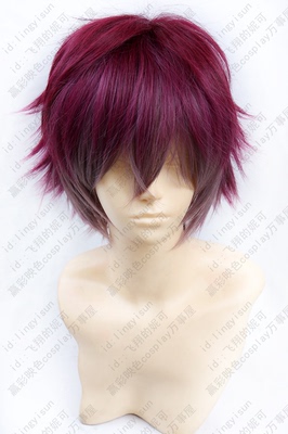 taobao agent Diabolik lovers devil lover against the roll, the gradient short hair cos wigsplay wig