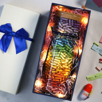 Pill Time Capsule Love Letter Letter Letter Romantic Expression Wishing Paper for Male Girlfriend's Birthday Valentine's Day Gift