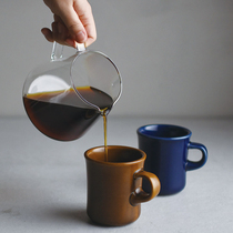 Japanese imported KINTO hand coffee sharing pot heat-resistant glass kettle small milk jug drip filter pot sharing Cup