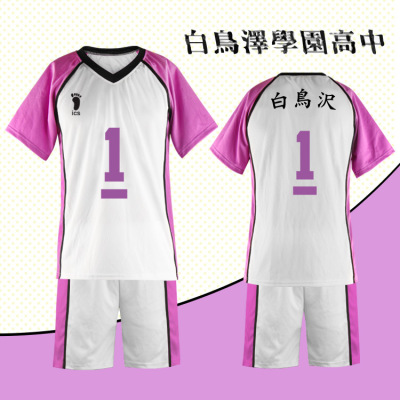taobao agent Volleyball football uniform, sports suit, T-shirt, clothing, cosplay