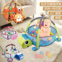 Baby ocean ball fence Pool fitness rack Multifunctional ocean ball game blanket Amazon cross-border toys