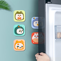 Refrigerator door anticollision Cartoon Creativity Ultra Soft Silica Gel Buffer Muted Mat Cute Fridge Anti-Collision Special God