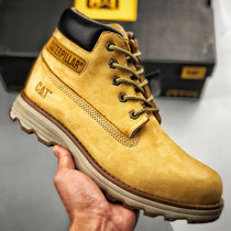 Goodyear tooling shoes High-top mens shoes Lightweight cushioning waterproof outdoor casual shoes Cowhide big scalp shoes tooling boots