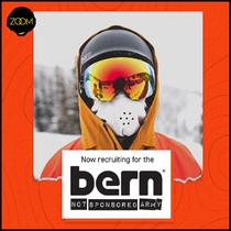 21-22 Asian BERN double board ski helmet soft helmet snow helmet snow helmet men and women ski equipment