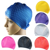 Send mushroom earplugs silicone water drop cap bubble cap non-slip particles increase comfortable waterproof silicone swimming cap