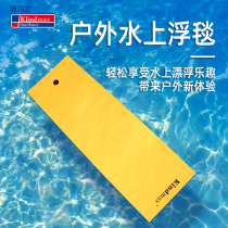 Comas outdoor water floating blanket sea floating water bed surfing activities floating board magic carpet swimming pool leisure bubble film pad