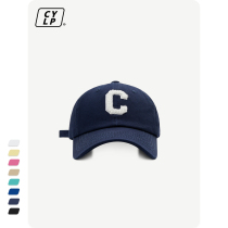 ins Yang Mi same Korean version of the Tide brand C letter soft top baseball cap Children Fashion Street shoot cap cap sun hat male