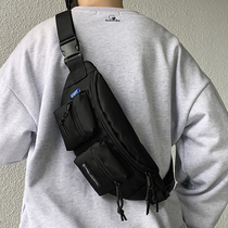 Tide Card Single Shoulder Bag Day Series Small Satchel Satchel Satchel Bag Mens Chest Bag 2022 New Mens Purse Cell Phone Packet Boomer