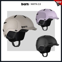 Toxic EXDO]W22 Bern snowboard helmet mens protective gear snow helmet womens ski equipment
