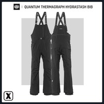 Easy poison EXDO]W21 686 outdoor professional waterproof ski pants one-piece bib pants mens snowboard ski pants