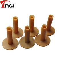 High quality golf beef tendon tee tee durable rubber stud with pad for bulk