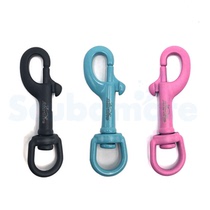 AturDive 316 stainless steel single head buckle 8cm 9cm single head hook diving accessories like wire puller hanging buckle