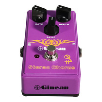 Electric guitar effects purple Ginean (digital chorus) electric guitar chorus single block distortion effects portable