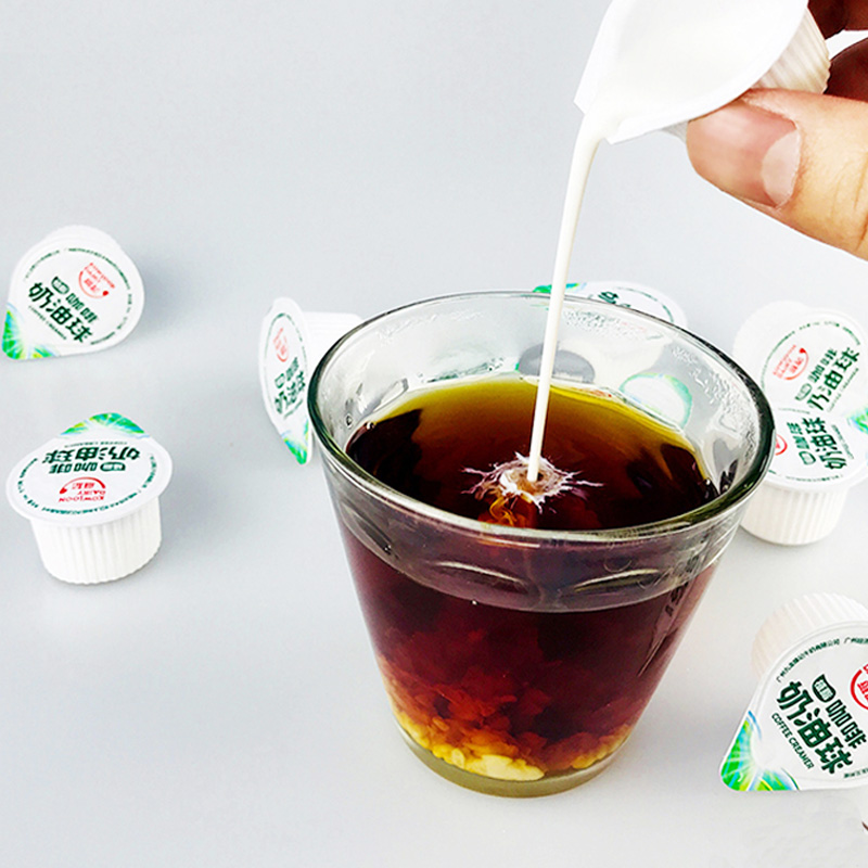 Vicky Coffee Companion Cream Ball Dessert Tea Pack Creamery Ball 10ml x 200ml Coffee Milk