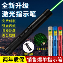 High-power laser flashlight laser light green light pointer long-range sand table for sale of property pen infrared laser pointer