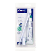 Vic compound enzyme toothpaste set chicken flavor dog cat bad breath toothbrush 70g