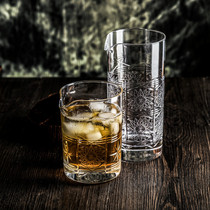 Zheng Norge Style Carved Wine Cups Cocktails Coffee Stirring Cups Blended Cups MixingGlass MixingGlass