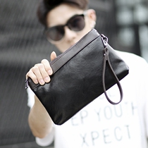 2022 Summer new poo to carry mobile phone bag Business mens hand grab bag Leisure trend Collision Color Wrist Bag