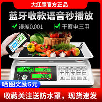 Red Eagle electronic scale commercial platform scale 30kg kg household precision weighing electronic scale electronic scale Bluetooth scale