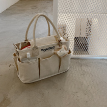 Baby going out mommy bag Hand inclinable cross Multi-functional Totbag light vegiebag mommy bag Mom bag