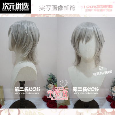 taobao agent [Re -traffic] The second idol master Cinderella girl Anna Staria warm gray COS wig W58