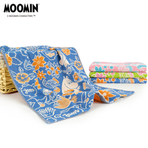 MOOMIN MOOMIN leisure time class A cotton household towel wash face square towel absorbent soft quick-drying gauze towel