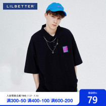 LilbetterPolo shirt mens fashion brand summer lapel short sleeve t-shirt fashion trend half sleeve mens Paul shirt