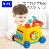 ABI Fingers Mobilize Baby Childrens Music Puzzle Early Teaching Building 3 Tractory Baby Initiative Toys 0 - 1 years old