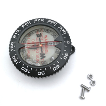 Diving compass Underwater record Writing board pointer side can be read with luminous light