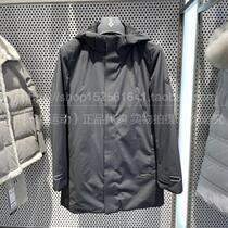 RAPIDO break 2022 spring men's long hooded cotton-padded jacket CN2Z38P014 CN2Z38P01R