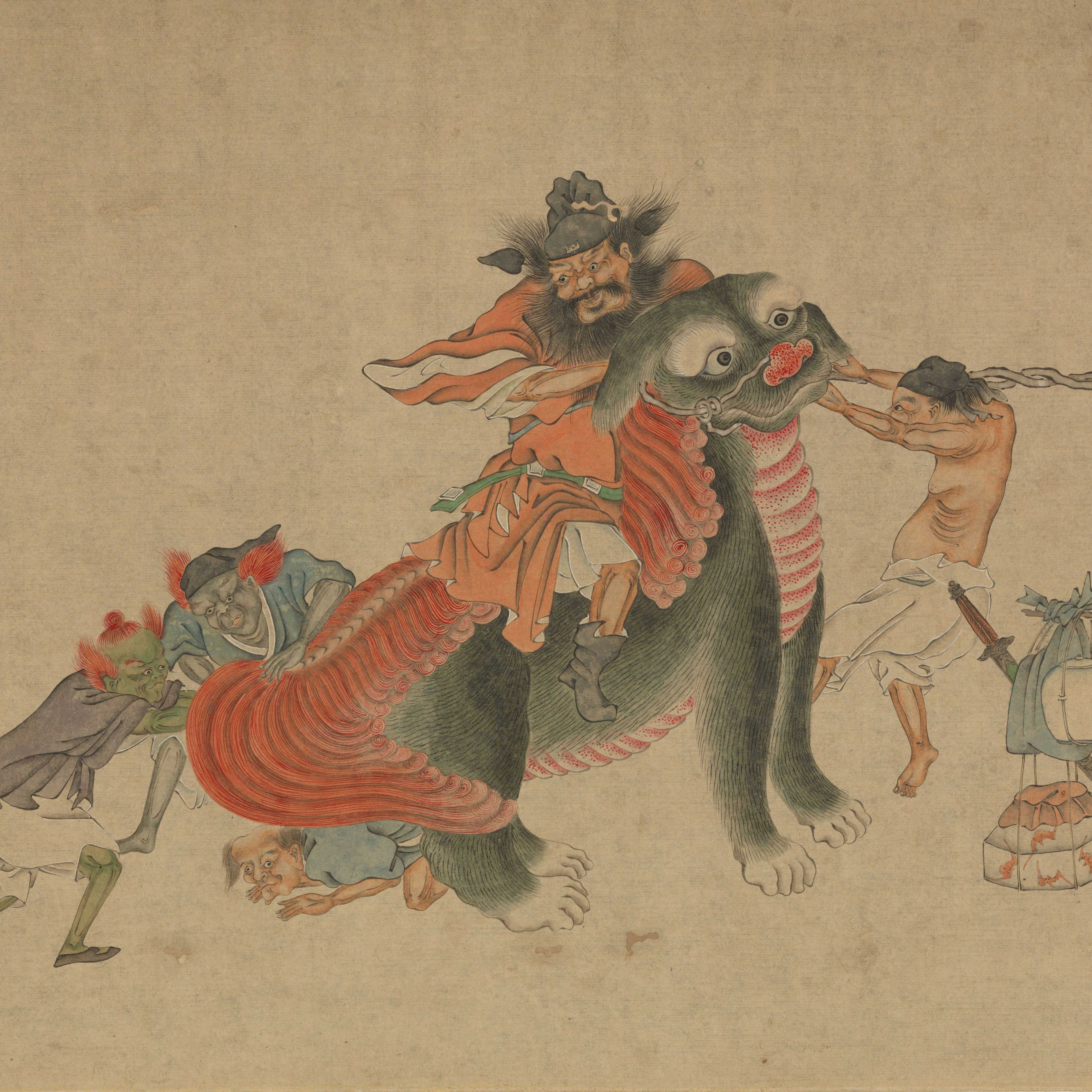 吴道子钟馗中堂画-吴道子钟馗中堂画促销价格、吴道子钟馗中堂画品牌- 淘宝