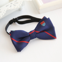 Childrens bow tie British style boy girl double-layer small bow tie performance bow tie college style school badge bow tie tide child