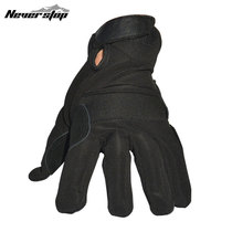 Neverstop full finger rescue gloves rope downspeed cowhide gloves cable drop equipment outdoor supplies men