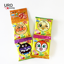 Spot) Japanese native Breadman baby childrens tooth guard mixed fruit juice QQ fudge four-pack