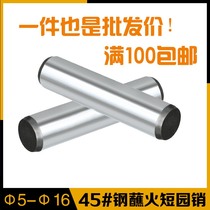 GB119 mold Precision dipped in fire hard solid positioning pin cylindrical pin fixing pin 45 steel material pin 5-16