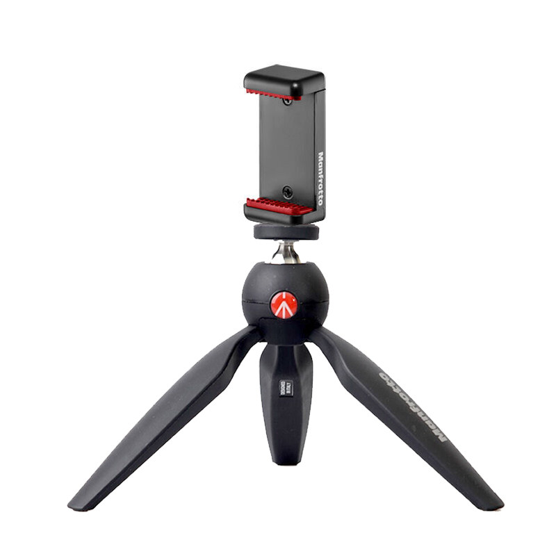 Manfoto PIXI MTPIXI-B desktop portable mini tripod to send mobile phone clips