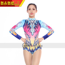 Dance clothes and dance cool competitive gymnastics uniform skills aerobics set art test competition cheerleading female performance professional customization