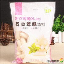 Mr. Park Korean sandwich brushed cheese rice cake 500g * 20 bags full box of Korean troops hot pot commercial ingredients