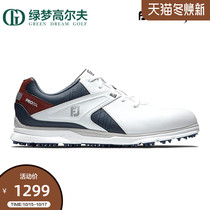 Footjoy golf shoes men Pro SL Carbon nail-free leather upper golf sports knob shoes
