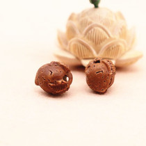 diy handmade material genuine peach carving peach stone lock baby Jewelry pendant child safety Peach
