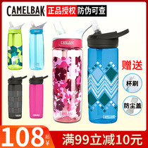 Camelbak hump single-layer outdoor sports whirlpool kettle biting straw portable cartoon cup for students and children
