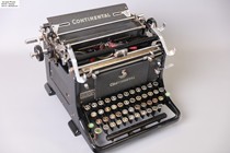 Domestic spot 1930s German mainland brand Continental antique mechanical typewriter function normal