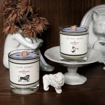BRUXA wood core fragrance candle plant soy wax home bedroom sleep aromatherapy bergamot birthday companion gift