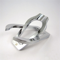 British ROYAL CROWN stainless steel mirror portable folding creative metal pipe Holder Holder